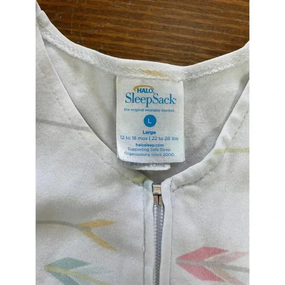 Halo SleepSack Multicolor Arrow Design, L - Picture 4 of 6